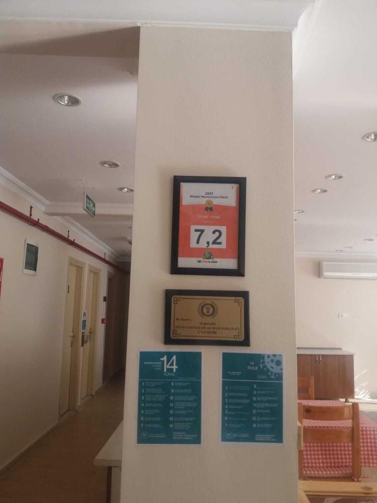 Unver Hotel مرمريس المظهر الخارجي الصورة
